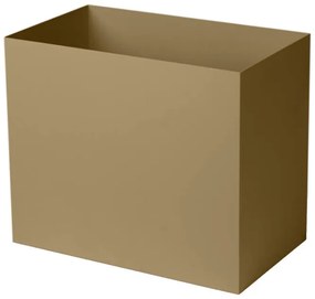 Ferm Living Truhlík na rastliny Plant Box Pot large, olive