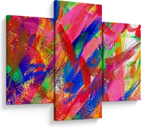 Obraz - Farebná abstrakcia (90x60 cm)