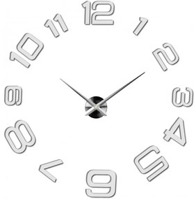 Moderné nalepovacie nástenné hodiny | 3D hodiny 12S053-Wanduhr HEU-