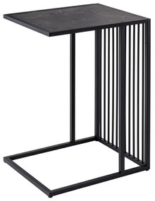 Príručný stolík na architektúru 60 cm mramorový vzhľad