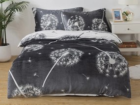 XPOSE® Mikroplyšové obliečky PÚPAVY DUO Exclusive - sivé/biele