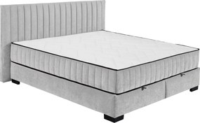 XXXLutz AMERICKÁ POSTEĽ, 180/200 cm, svetlosivá MID.YOU - Online Only spálne - 002220053914