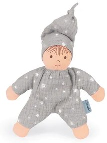 Sterntaler hračka chrastící panenka malá 23 cm šedá hvězdičky 3001973