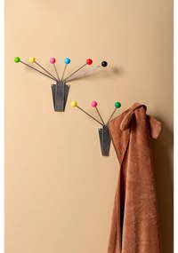 Kovový nástenný vešiak v striebornej farbe Neptune – PT LIVING