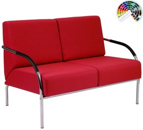 Kancelárska sedačka SALMA 2-sedák čalúnenie ERA