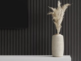 Mexen Lam-B, akustické stenové lamely 275 × 30 cm, HDF doska 4 mm, technická dyha, eben čierny, S100-275307-3015-023