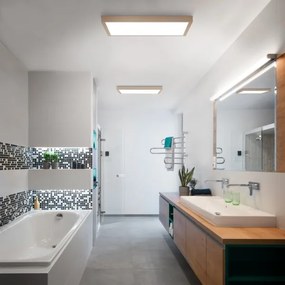 Brilagi -LED Kúpeľňové stropné svietidlo FRAME LED/50W/230V 60x60 cm IP44 béžová