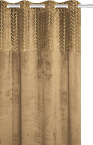 Záves NORD horčicový 140x250 cm