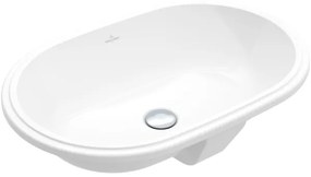 Villeroy & Boch 5A766001 - Zapustené umývadlo ARCHITECTURA 57x37,5 cm biele