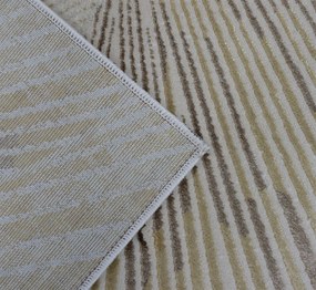 Koberec Esprit 3607 béžový – obdĺžnikový s jemným vzorom Rozmer: 60x100 cm
