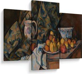 Obraz - Paul Cézanne, Still Life with Apples and Peaches, reprodukcia (90x60 cm)