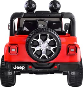 JOKOMISIADA Autíčko na batériu Jeep Wrangler Rubicon PA0223 CZ červený