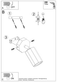 Bodové svietidlo Zeke, 1x drevené tienidlo, (možnosť polohovania)