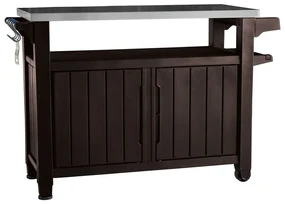 Odkladací grilovací stolík 134x52 cm Unity – Keter