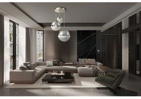 GLOBO 15851-3 - Luster na lanku VARUS 3xE27/40W/230V