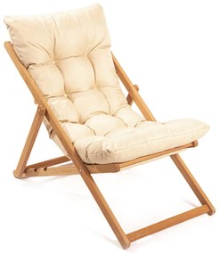 Asir Záhradné kreslo 59x44 cm buk 644MYD1106