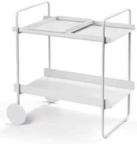 Kovový servírovací stolík na kolieskach 40.5x61 cm A-Cocktail – Zone