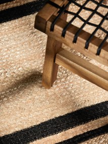 Hanse Home, Behúň Looma 106302 Natural Gold Black, 70x200, béžová, chodba / predsieň