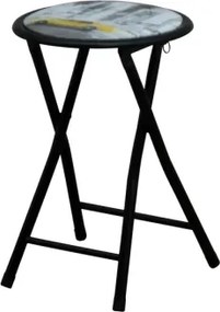 Stolička s motívom ulice New Yorku%