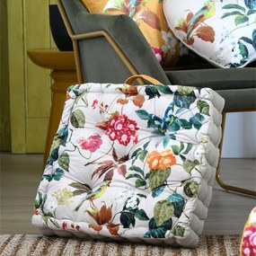 Sedací vankúš na zem EMMY kvetinová 1 ks