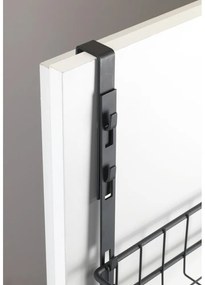 Závesná polička na dvere Wenko Rack Black