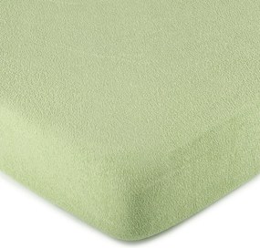 4Home froté prestieradlo zelená, 180 x 200 cm