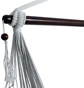 Brazílske hojdacie kreslo BAHIO šedé