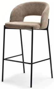 Stolička Gustav (béžová + čierna). Akcia -23%. Vlastná spoľahlivá doprava až k Vám domov. 1110694