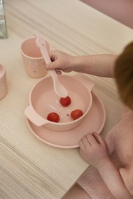 Detské silikónové lyžičky 2 ks Mrs. Rabbit