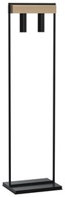 Stojacia lampa WEST 2xGU10/25W/230V čierna
