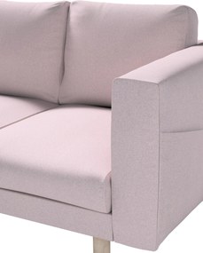 Poťah na sedačku Norsborg (pre 3 osoby) farba produktu ružová látka zapletaná