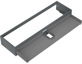 Mexen Box-A, závesná skrinka 160 cm, 1 zásuvka, grafitová matná, 91AX0-1600-235-1-66