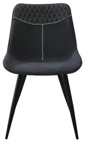 Čalúnená stolička SYLVARO čierna