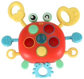 KIK Detské hryzátko krab zmyslová hračka