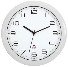 Nástenné hodiny biele