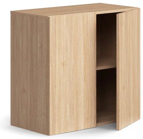 Skriňa QBUS, 1 polica, 768x800x420 mm, dub