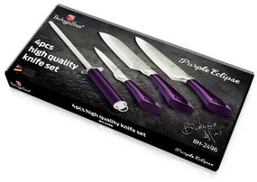 Berlinger Haus 4dielna sada nehrdzavejúcich nožov Purple Eclipse Collection