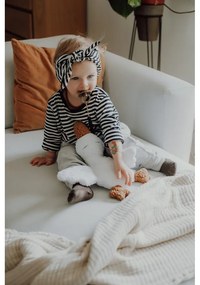 Biely zaspávačik Goose - Malomi Kids