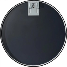 Nástenné zrkadlo Elsie M 323823 - 45x45 cm - Čierna