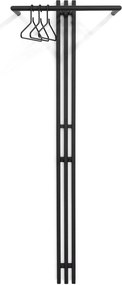 Čierny kovový nástenný vešiak 65 cm Senza – Spinder Design
