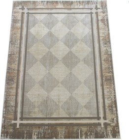 BE Koberec Allianz 6303 BEIGE – béžový sivý obdĺžnikový Rozmer: 160x220 cm