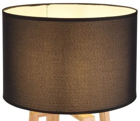 Globo 21621B - Stolná lampa MORITZ 1xE14/40W/230V čierna