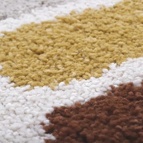 Detský koberec Nattiot Bohemian Rainbow, ø 120 cm