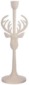 FOREST GLADE Svietnik 32 cm - béžová