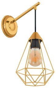 Eglo 43684 - Nástenné svietidlo TARBES 1xE27/60W/230V