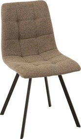 Béžová jedálenská stolička Chair Babette Beige - 55*47*82cm