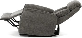 Polohovacie kreslo sivé, elektrické TV-H9727 GREY2