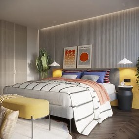 Sollux SL.1325 - Luster na lanku ZUMA 1xE27/15W/230V pr. 30 cm biela