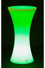 LED svietiaci kokteilový stôl, 110 x 58 cm