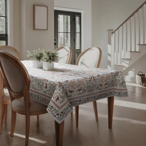 EUROFIRANY GOBELÍNOVÝ OBRUS NATURAL 140X220 CM VZOROVANÝ
